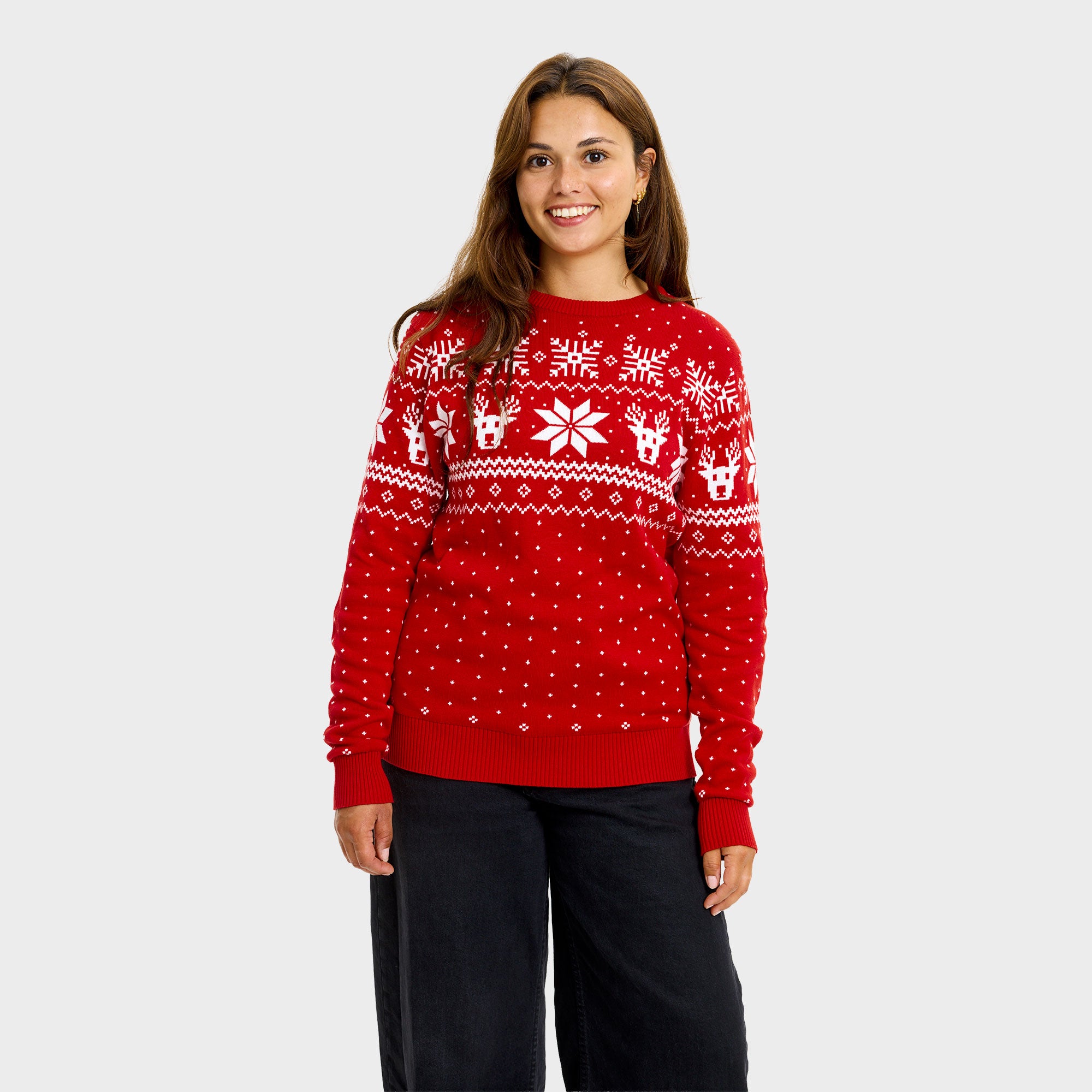 De Scandinavische kersttrui – Dames